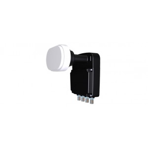Quad Inverto Black Mono (Monoblock 23mm LNB ,3&deg; for 80cm dish)