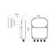 Quad Inverto Black Mono (Monoblock 23mm LNB ,3° for 80cm dish)