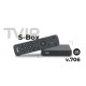 Mediacenter TVIP S-Box v.706 - 4K UHD IPTV приемник за интернет телевизия