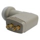 Quad TRIAX TQD 404 Gold, HIGH GAIN Universal LNB