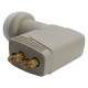 Quattro TRIAX TQT 400 Gold, HIGH GAIN Universal LNB